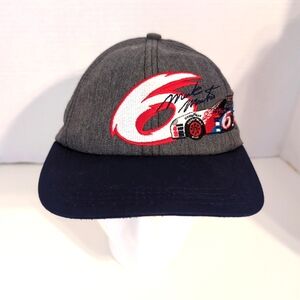 Mark Martin #6 Vintage‎ Embroidered Adjustable Nascar Valvoline Youth Cap